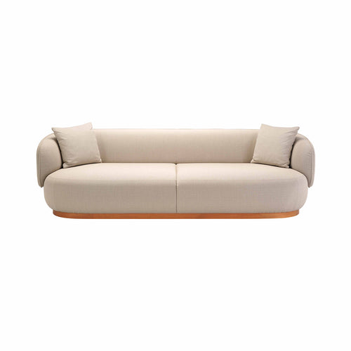 Azabu Residence 2 Seater Sofa A-S02: Keyaki Brown
