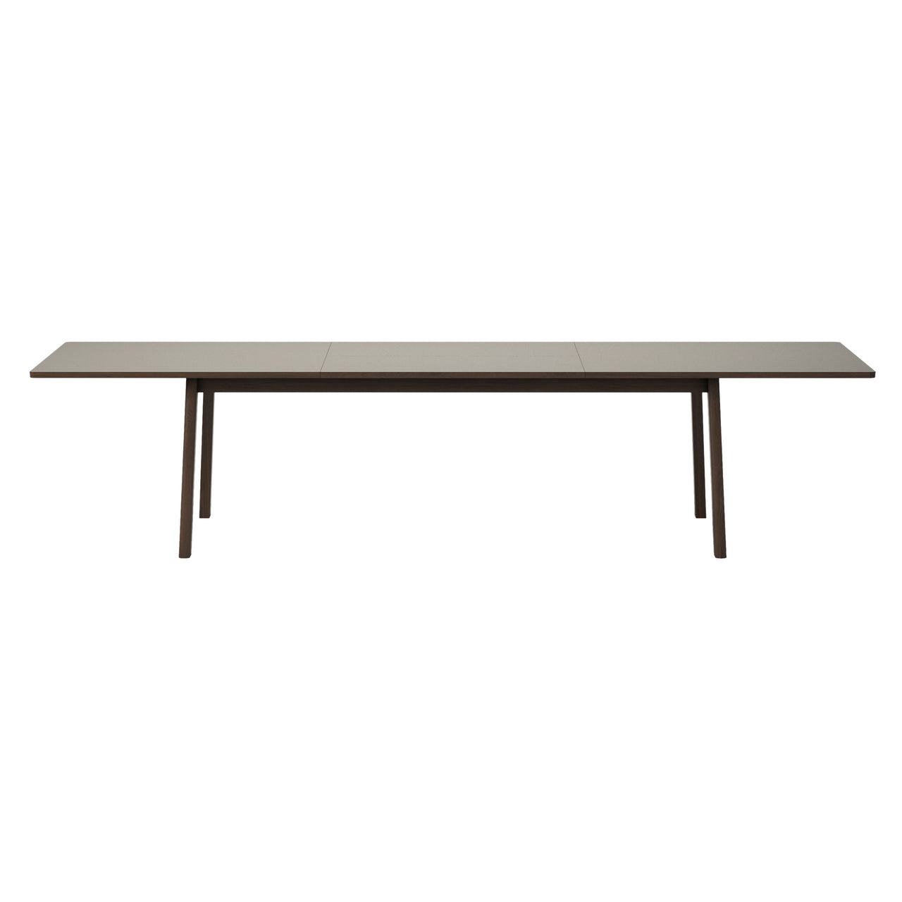 Ana Dining Table: Almond + Smoked Oiled Stained Oak