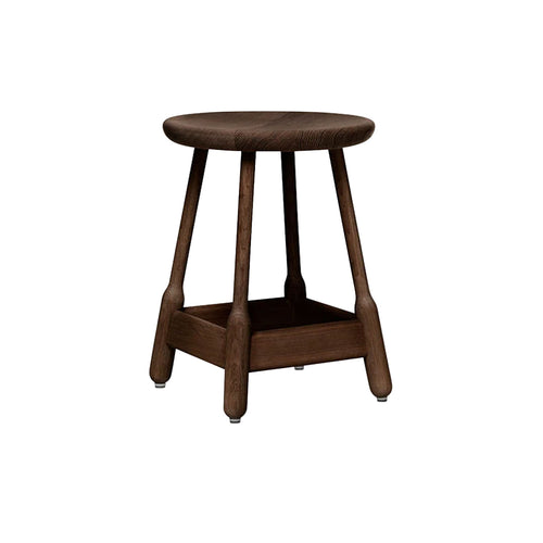Albert Stool: Walnut Stained Beech