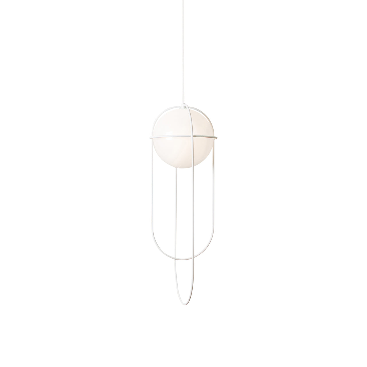 Orbit Pendant Light: White
