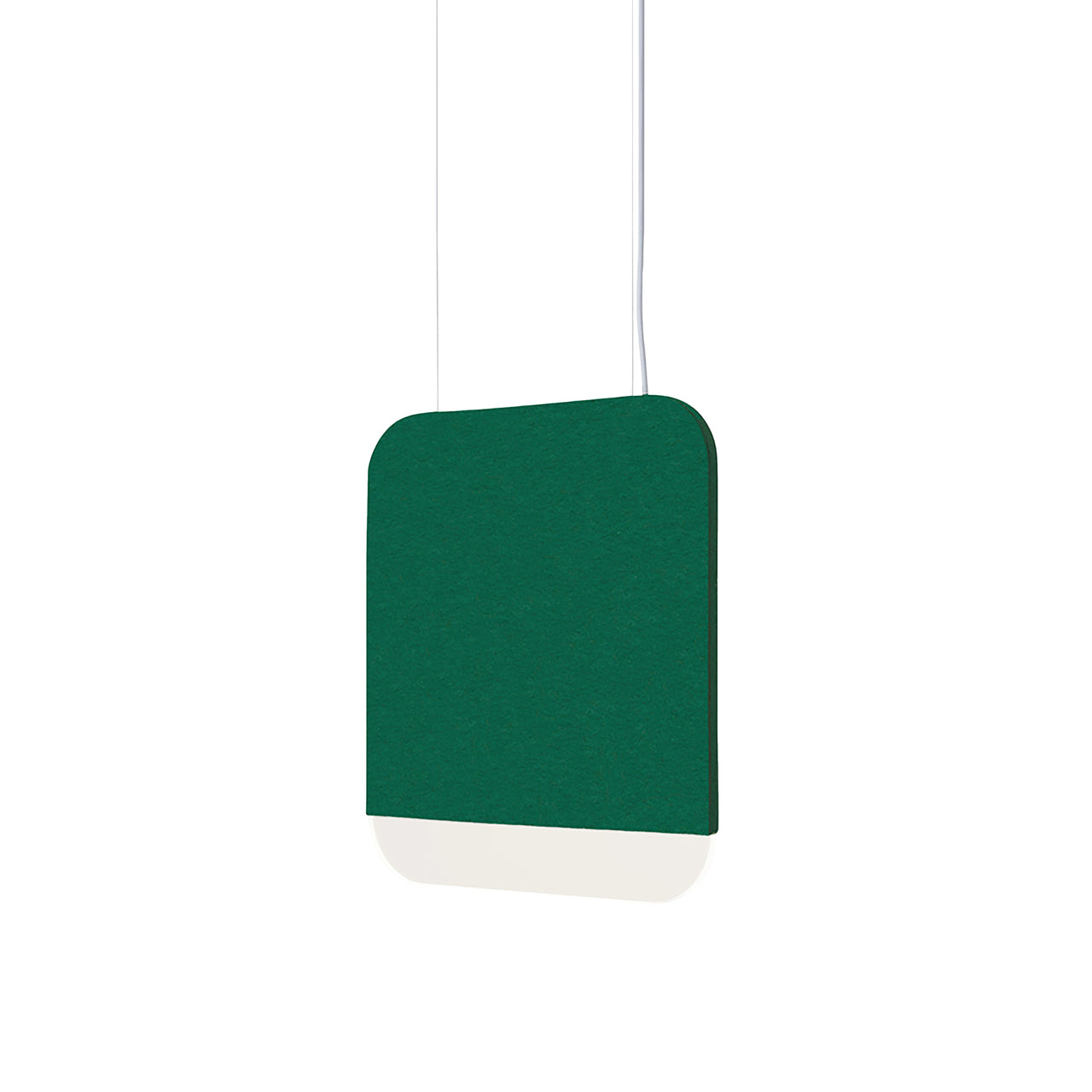 Slab 30 Pendant Light: Fern Green