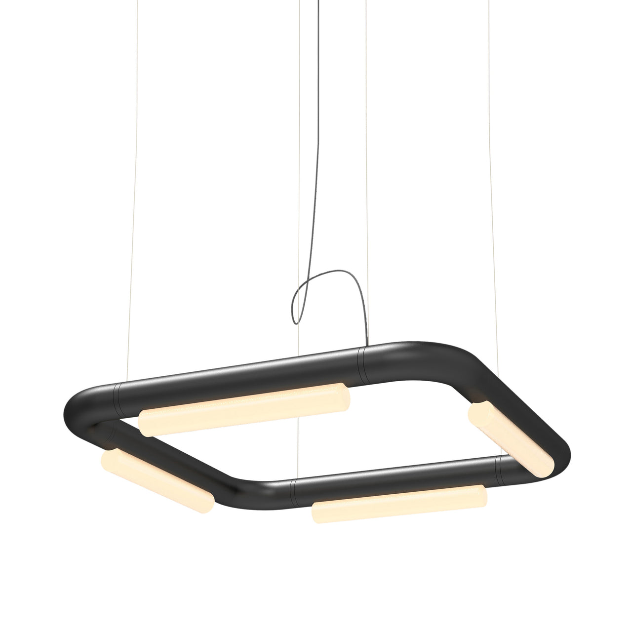 Pipeline CM5 Pendant Light: Black + Black
