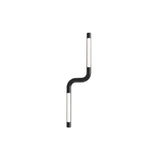 Pipeline CM1 Ceiling/Wall Light: Black + Black