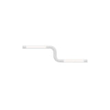Pipeline CM1 Ceiling/Wall Light: White + White