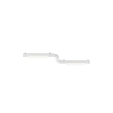 Pipeline CM1 Ceiling/Wall Light: White + White