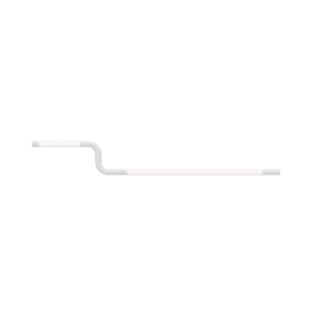 Pipeline CM2 Ceiling/Wall Light: White + White