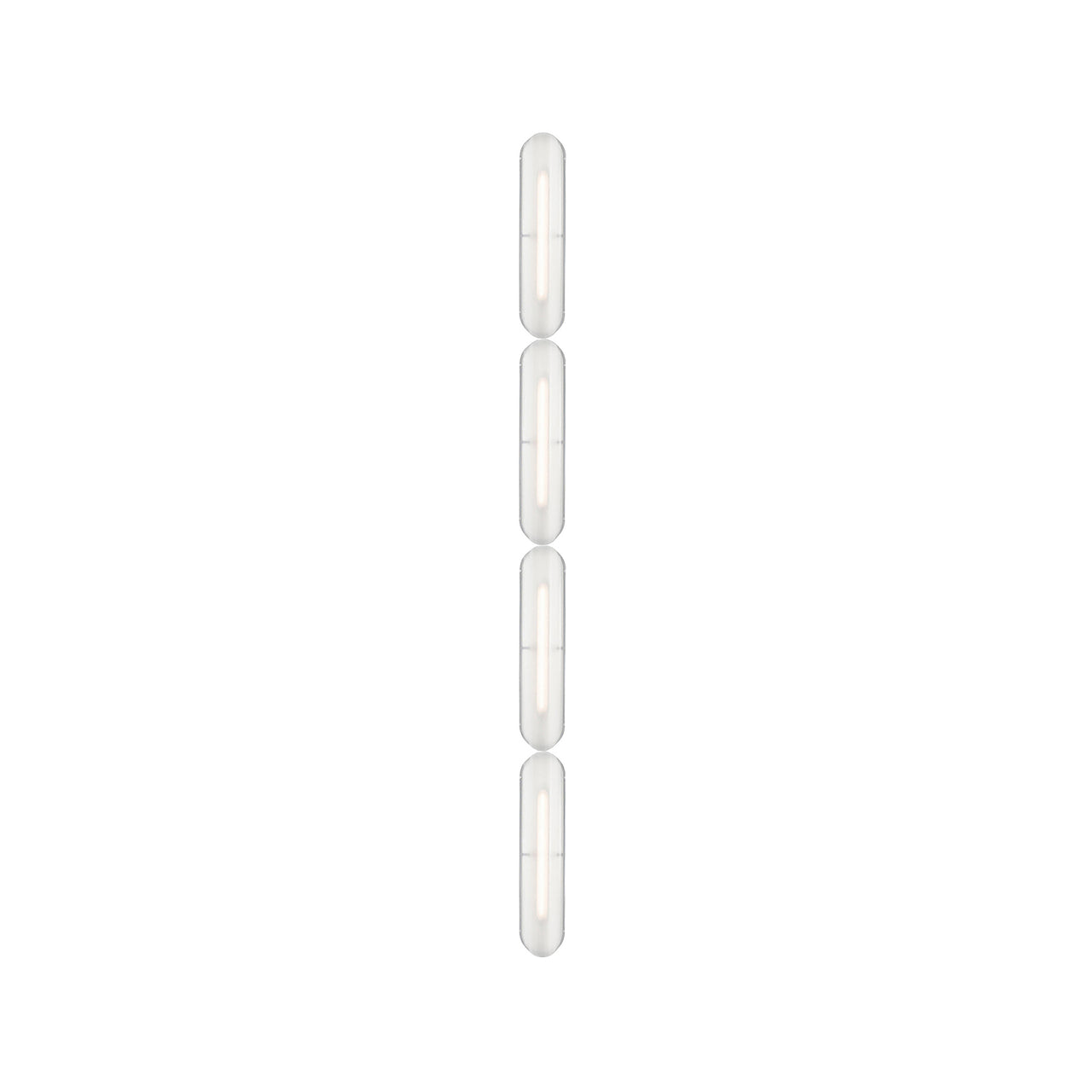 Vale System Ceiling/Wall Light: Vertical + End-to-End + Vale 4 + Anthracite