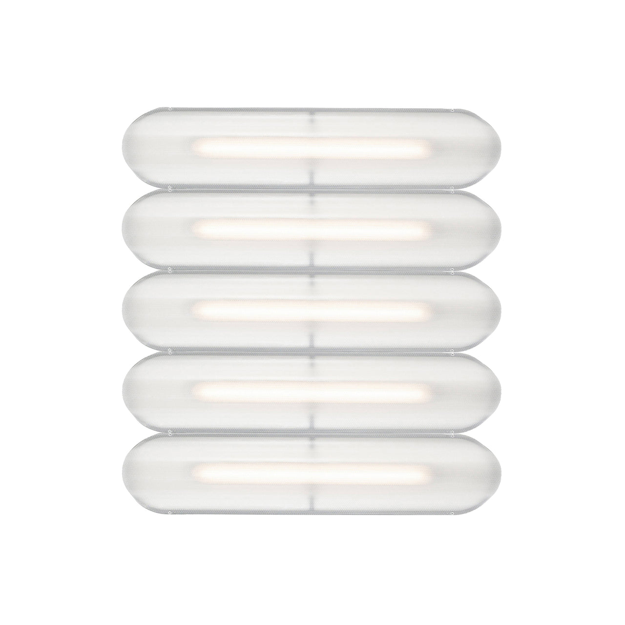 Vale System Ceiling/Wall Light: Horizontal + Side-to-Side + Vale 5 + Anthracite