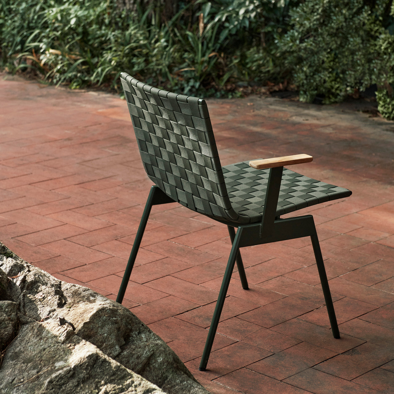 Ville AV34 Stacking Outdoor Armchair: Set of 2