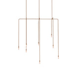 Beaubien Atelier 01 Suspension Lamp: Wrinkled Dusty Pink