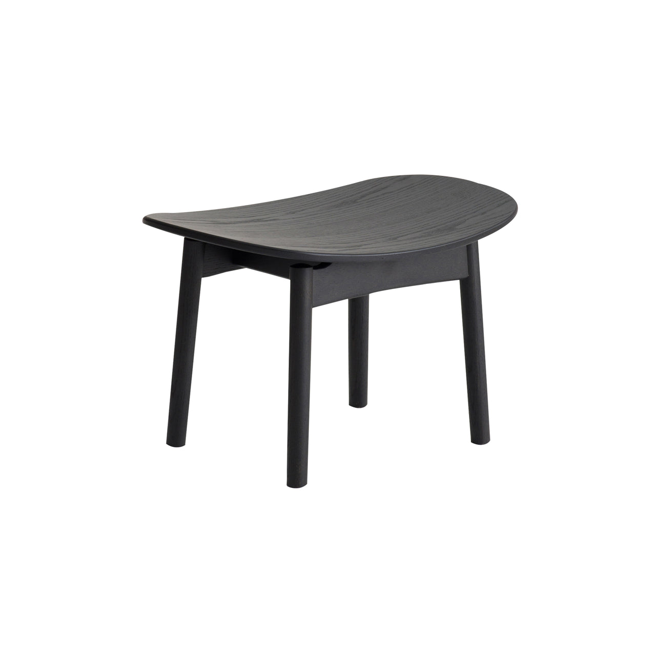 Saga Footstool: Sumi Ash