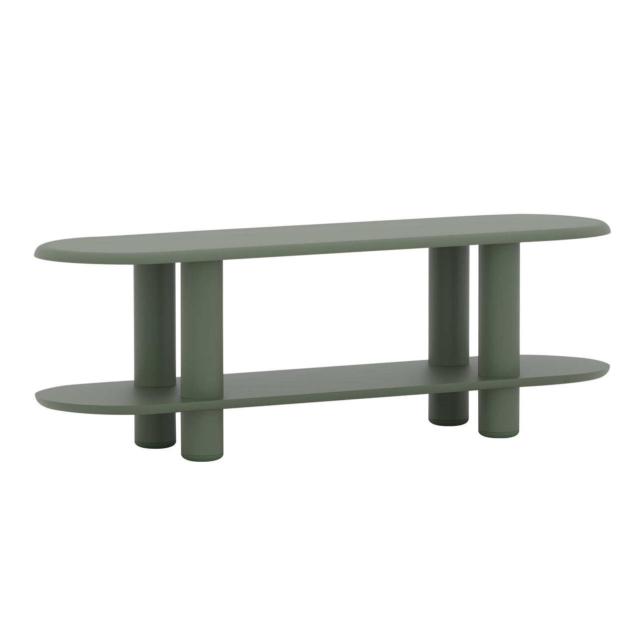 Eclipso Shelving System: Green + 2