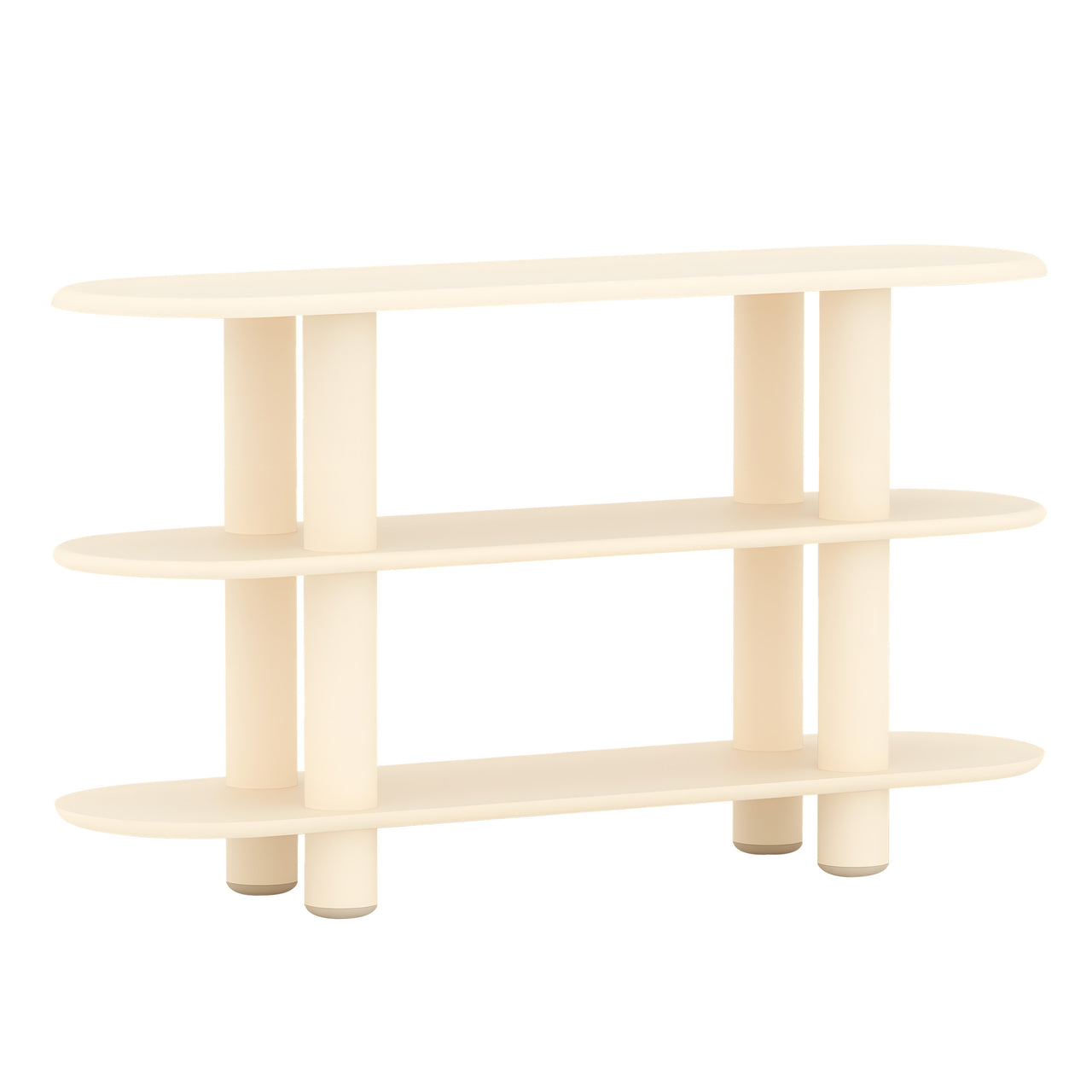Eclipso Shelving System: Beige + 3