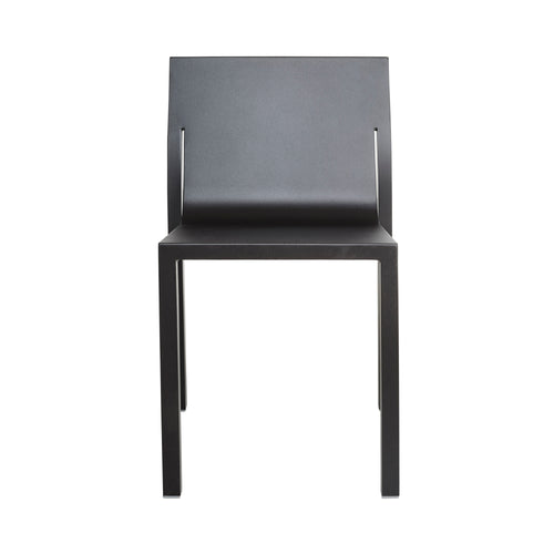 Stedelijk Stacking Chair: Black Brown