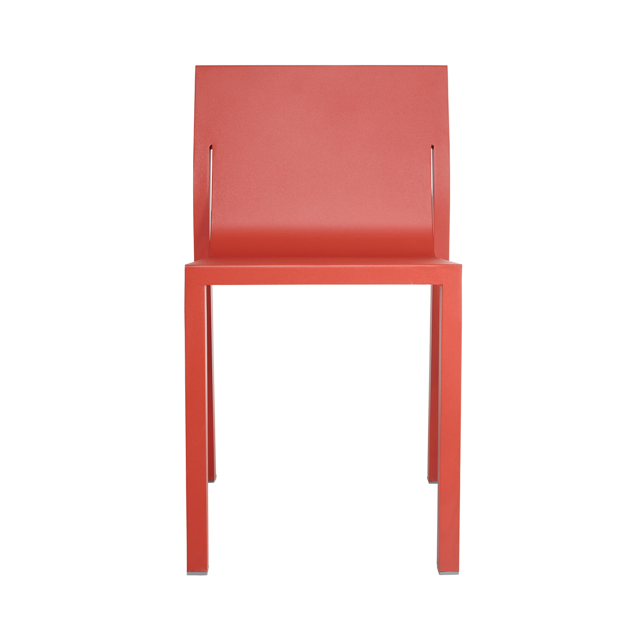 Stedelijk Stacking Chair: Quick Ship + Vermillion