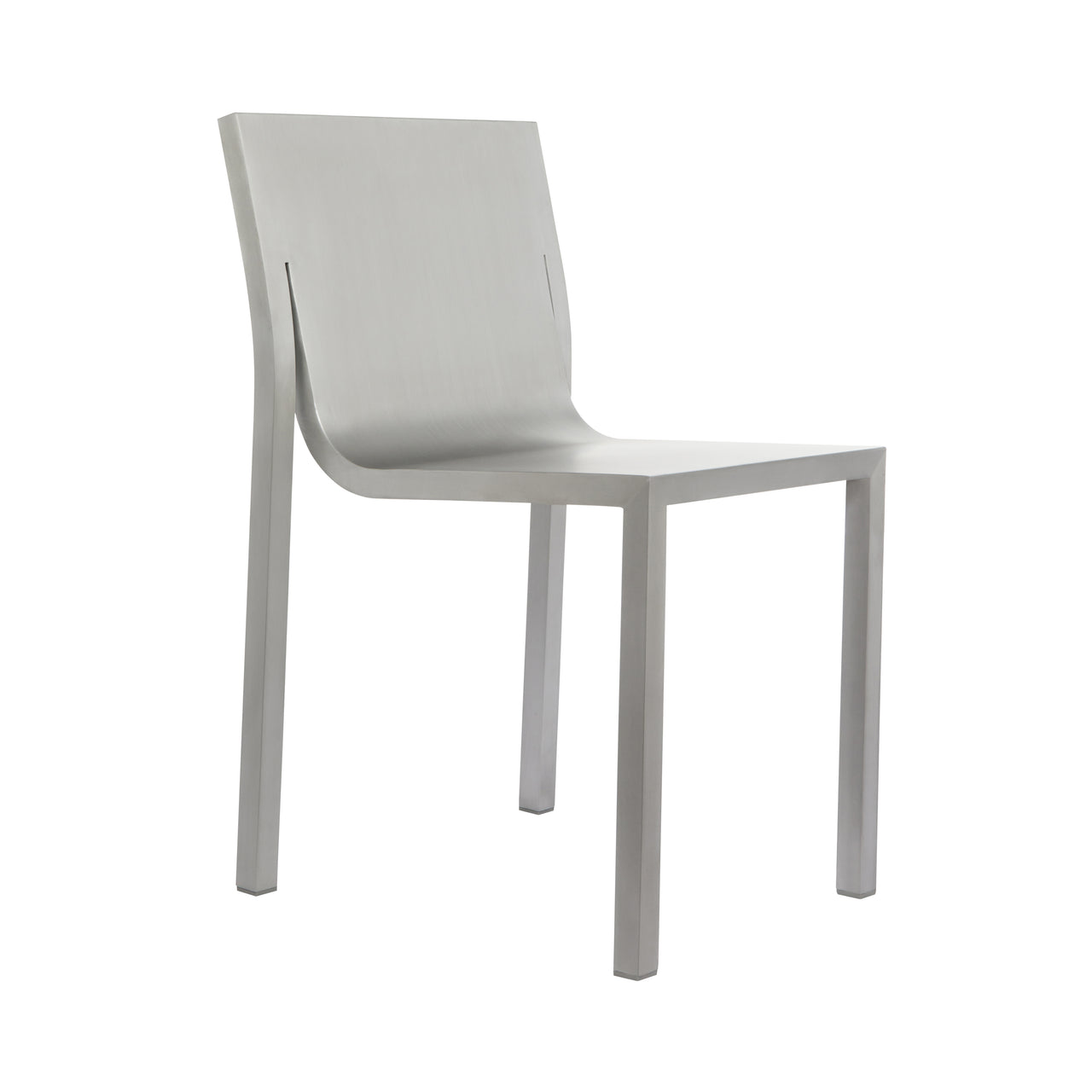 Stedelijk Stackable Chair - Aluminum: Quick Ship