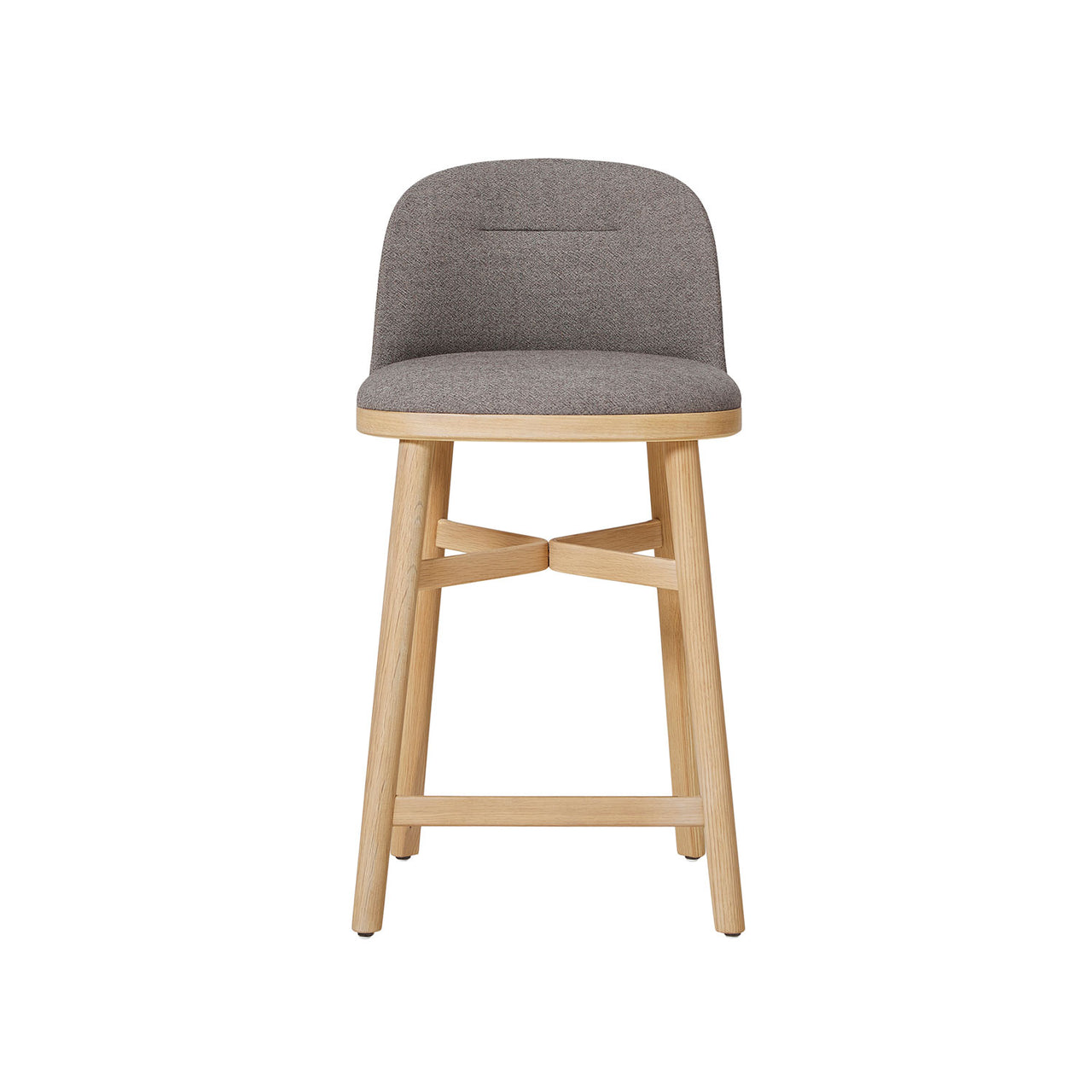 Bund Bar + Counter Chair: Counter + Natural Oak