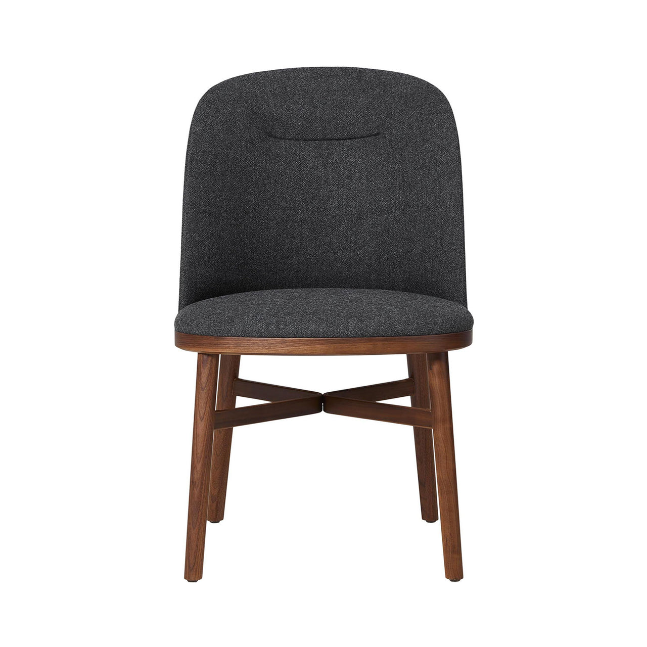 Bund Dining Chair: Natural Walnut