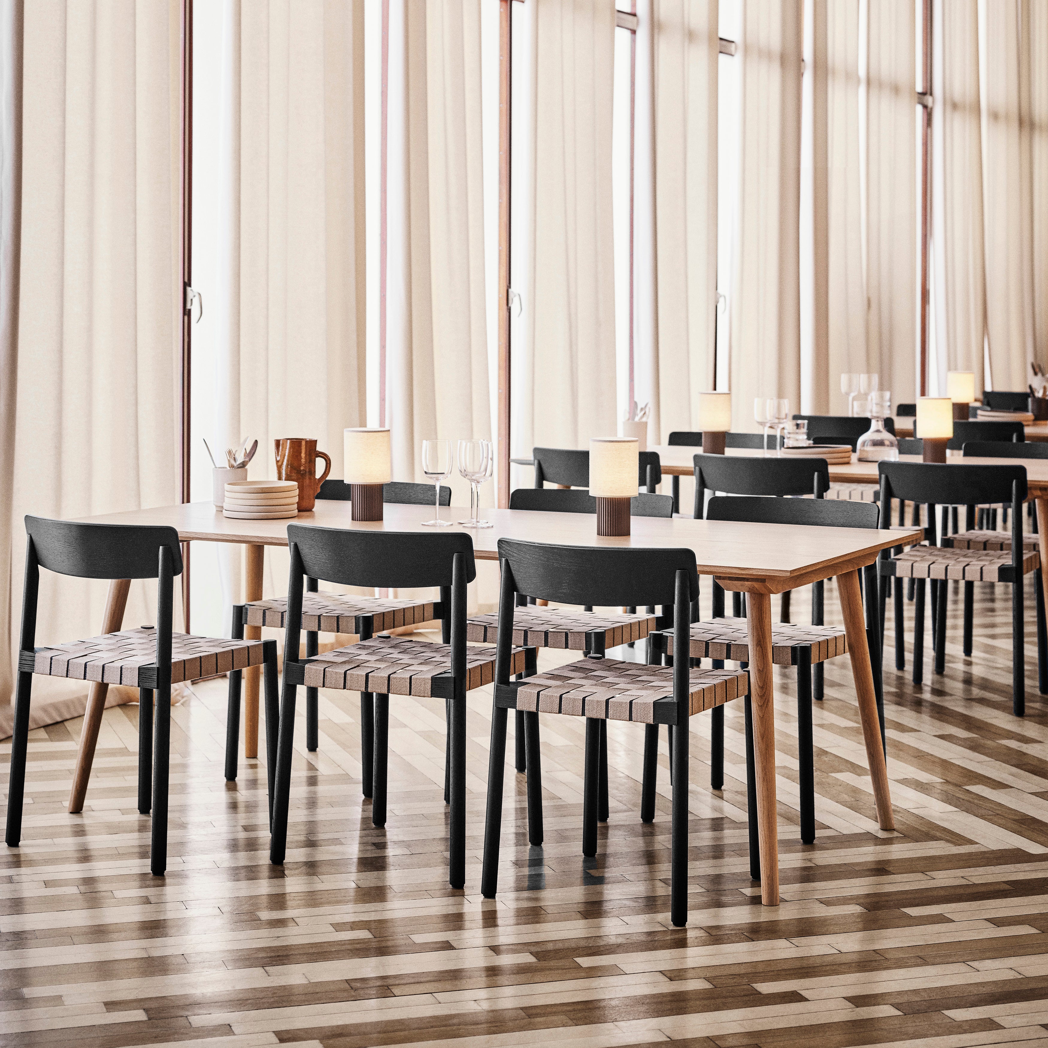 Betty Stacking Chair TK1: Set of 2