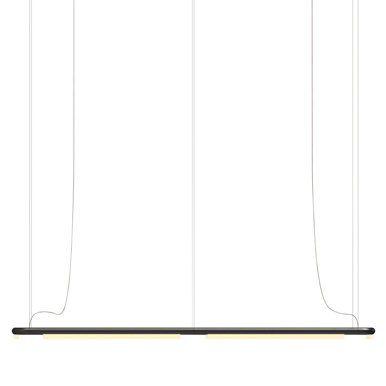 Pipeline CM8 Pendant Light: Black + Black