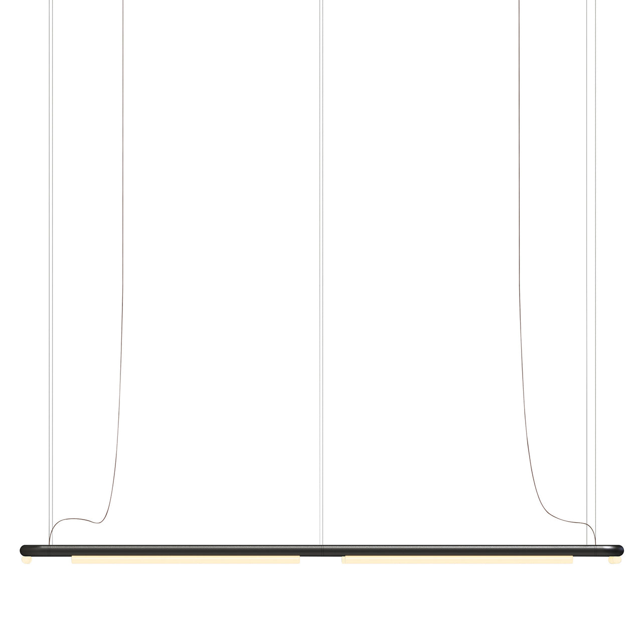 Pipeline CM8 Pendant Light: Black + Black