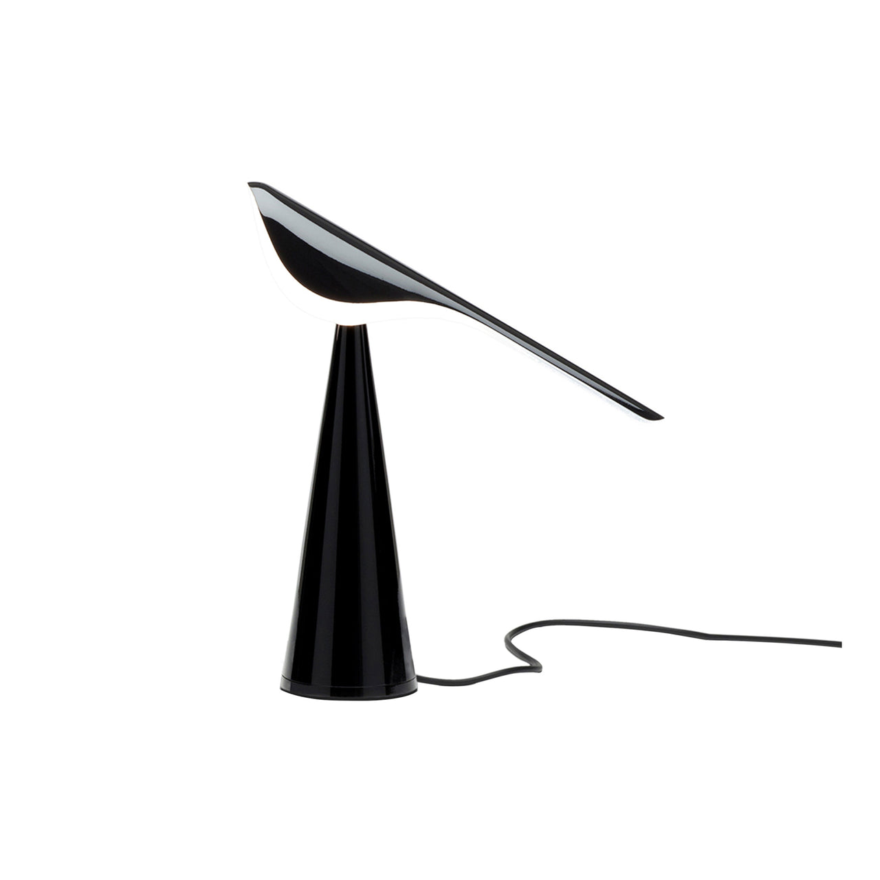 Tiki Table Lamp: Black