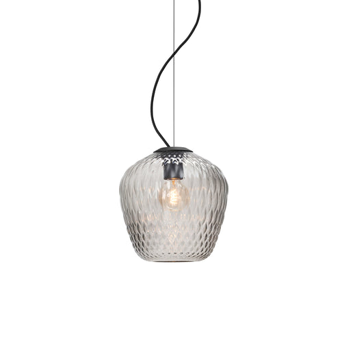 Blown SW3 Pendant: Silver Lustre