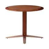 Brightliner Boyd Dining Table: Round + Natural Walnut