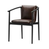 Charlie Dining Chair: Black Oak