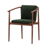 Charlie Dining Chair: Dark Brown Oak