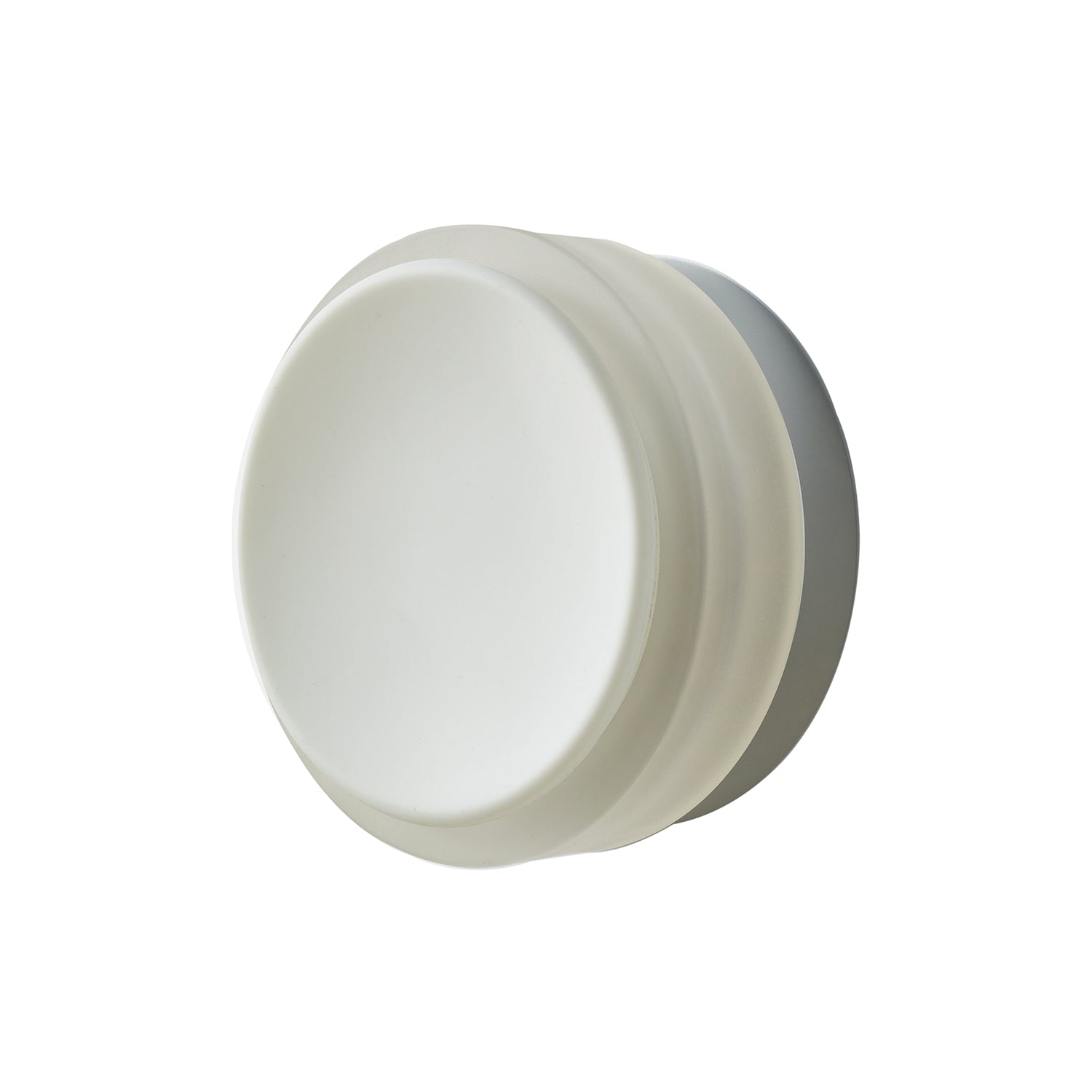 Copia Sconce: Frosted Glass Finish + Natural Anodized