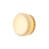 Copia Sconce: Frosted + Natural Anodized   