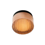 Crisp Flush Mount: Chrome Exterior + Black Anodized