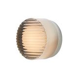 Crisp Sconce: Crisp Flush Mount + Natural Anodized