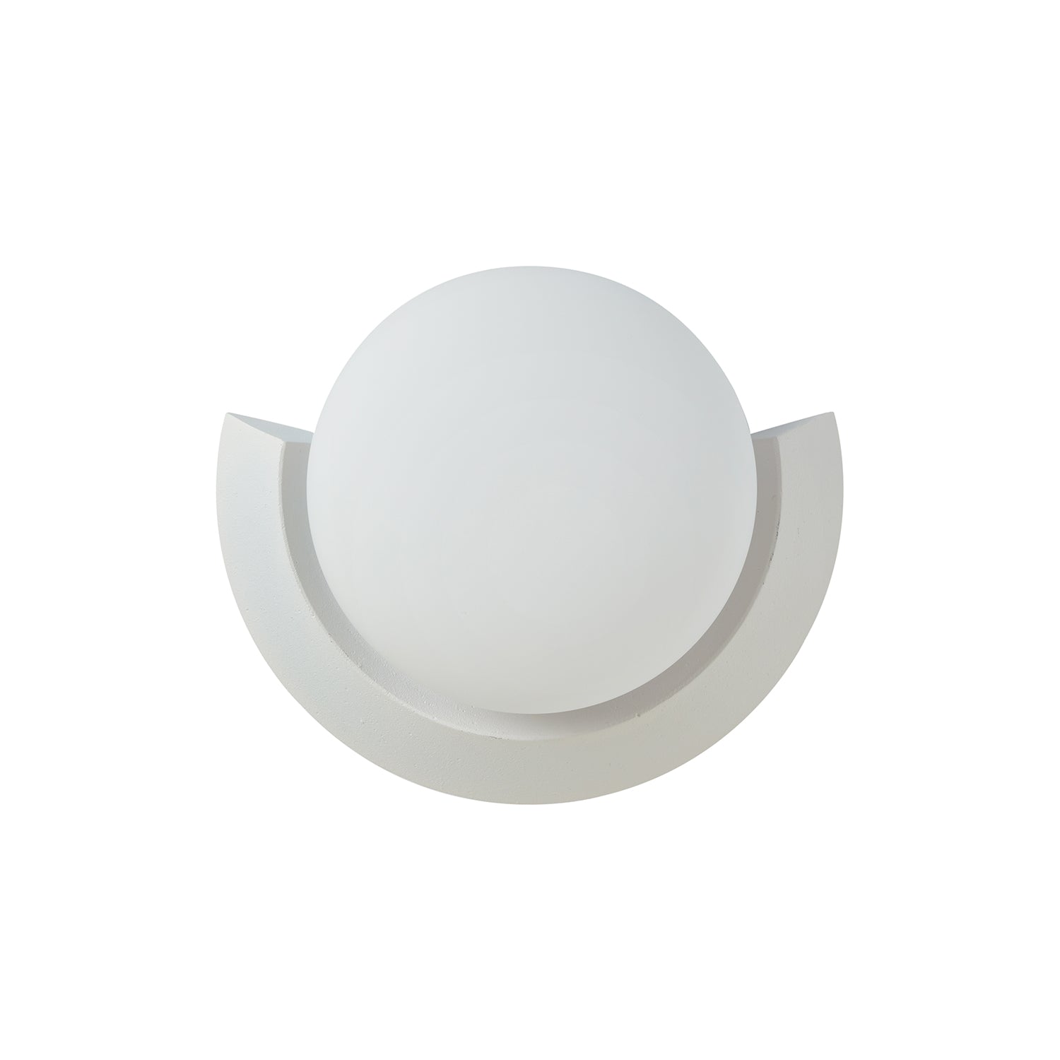 Cuff Sconce: Matte White