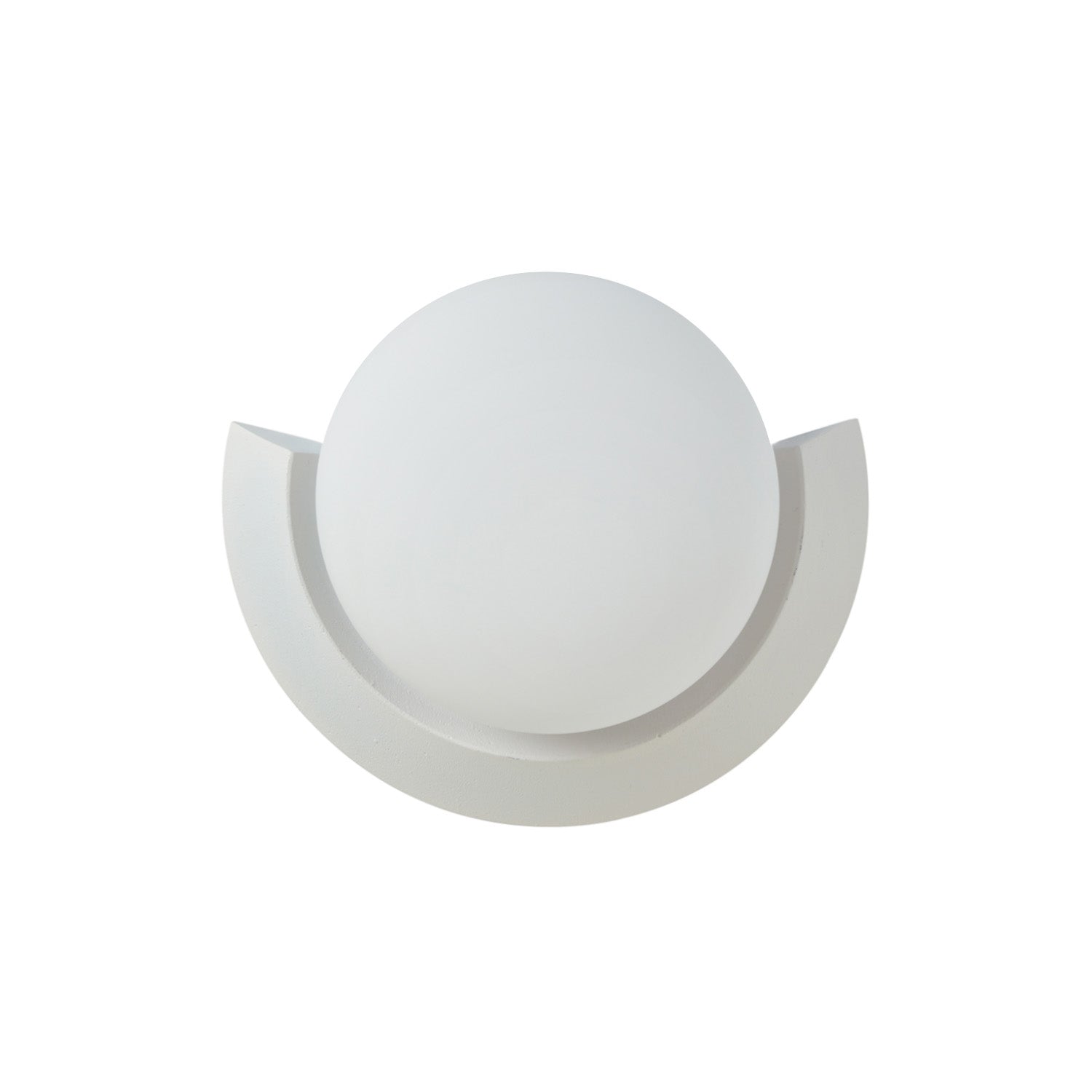 Cuff Sconce: Matte White