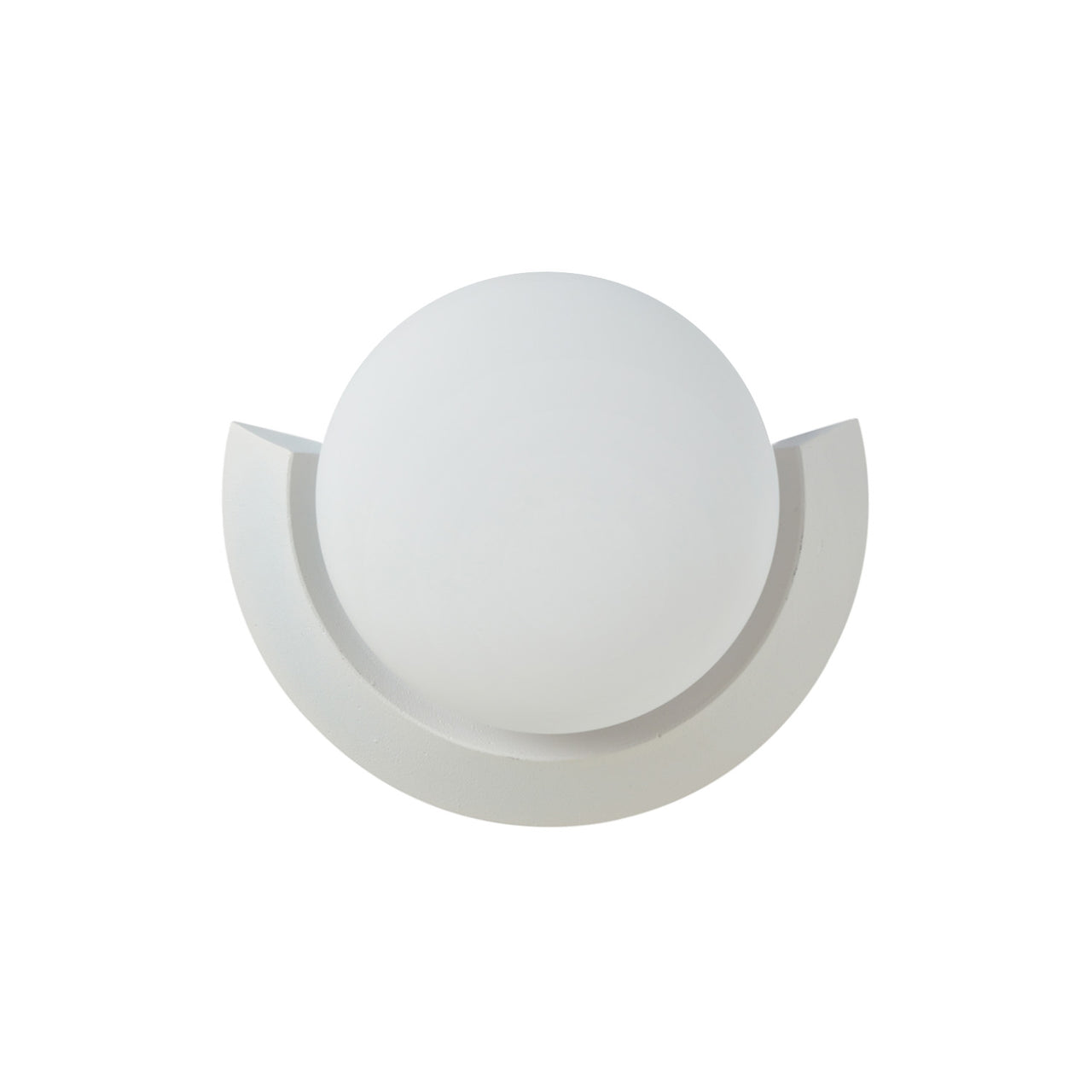 Cuff Sconce: Matte White