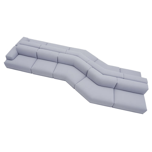 Connect Modular Sofa: Back-To-Back + Configuration 3