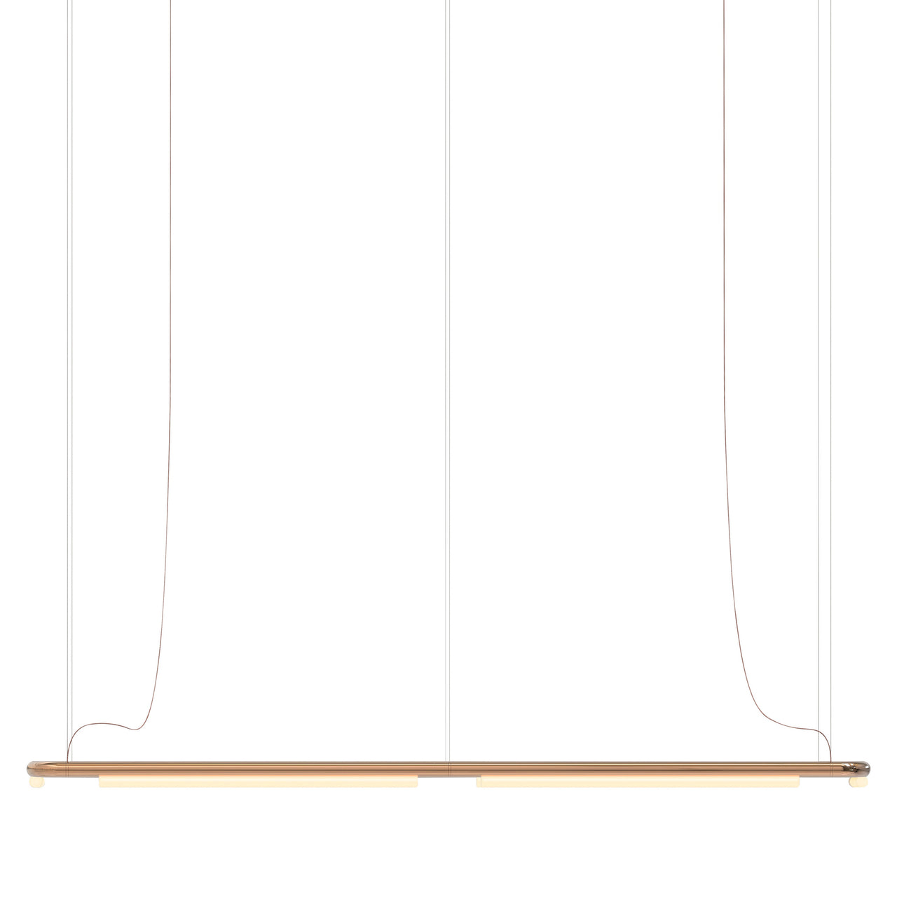 Pipeline CM8 Pendant Light: Copper + Copper