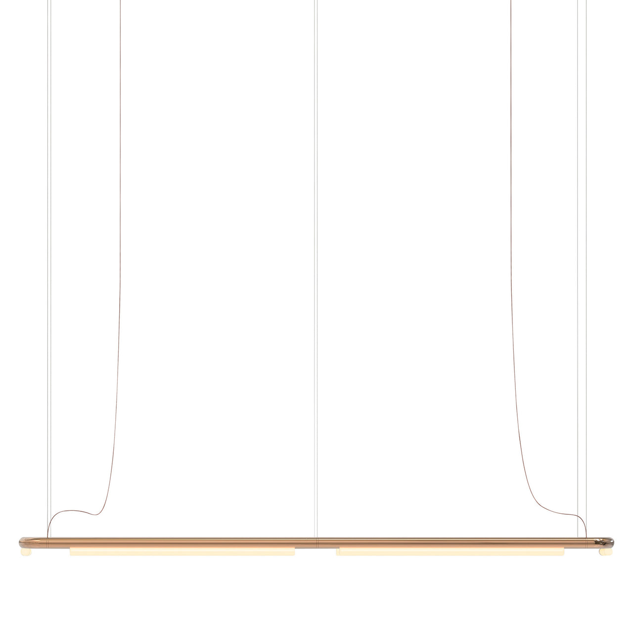 Pipeline CM8 Pendant Light: Copper + Copper