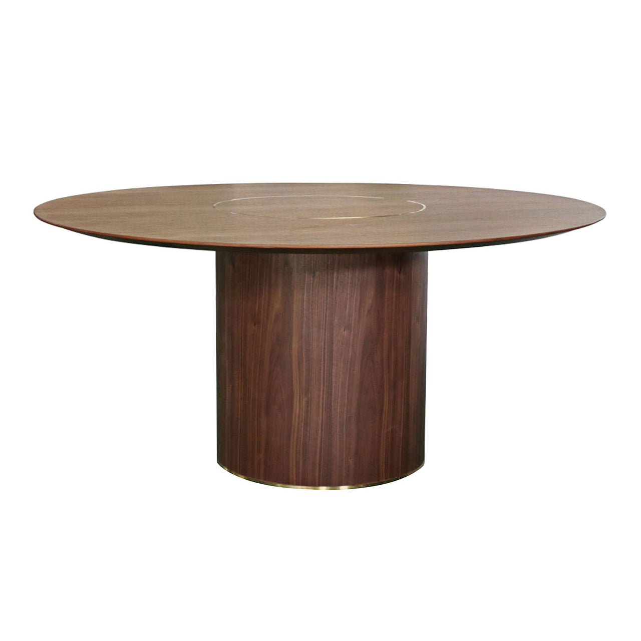 Crawford Dining Table: Natural Walnut