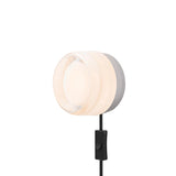 Dimple Corded: White Interior + Natural Anodized