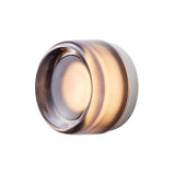 Dimple Sconce: Smoked + Natural Anodized