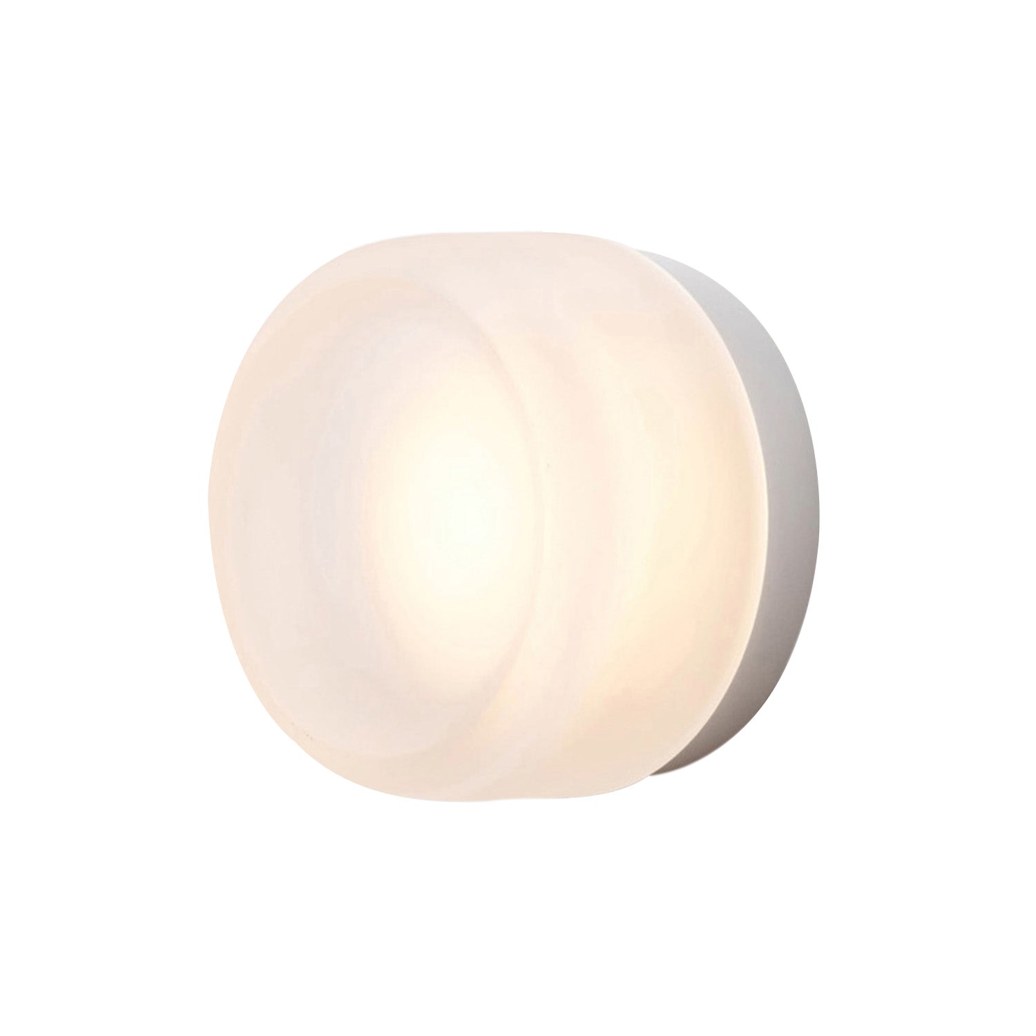 Dimple Sconce: Frosted + Natural Anodized