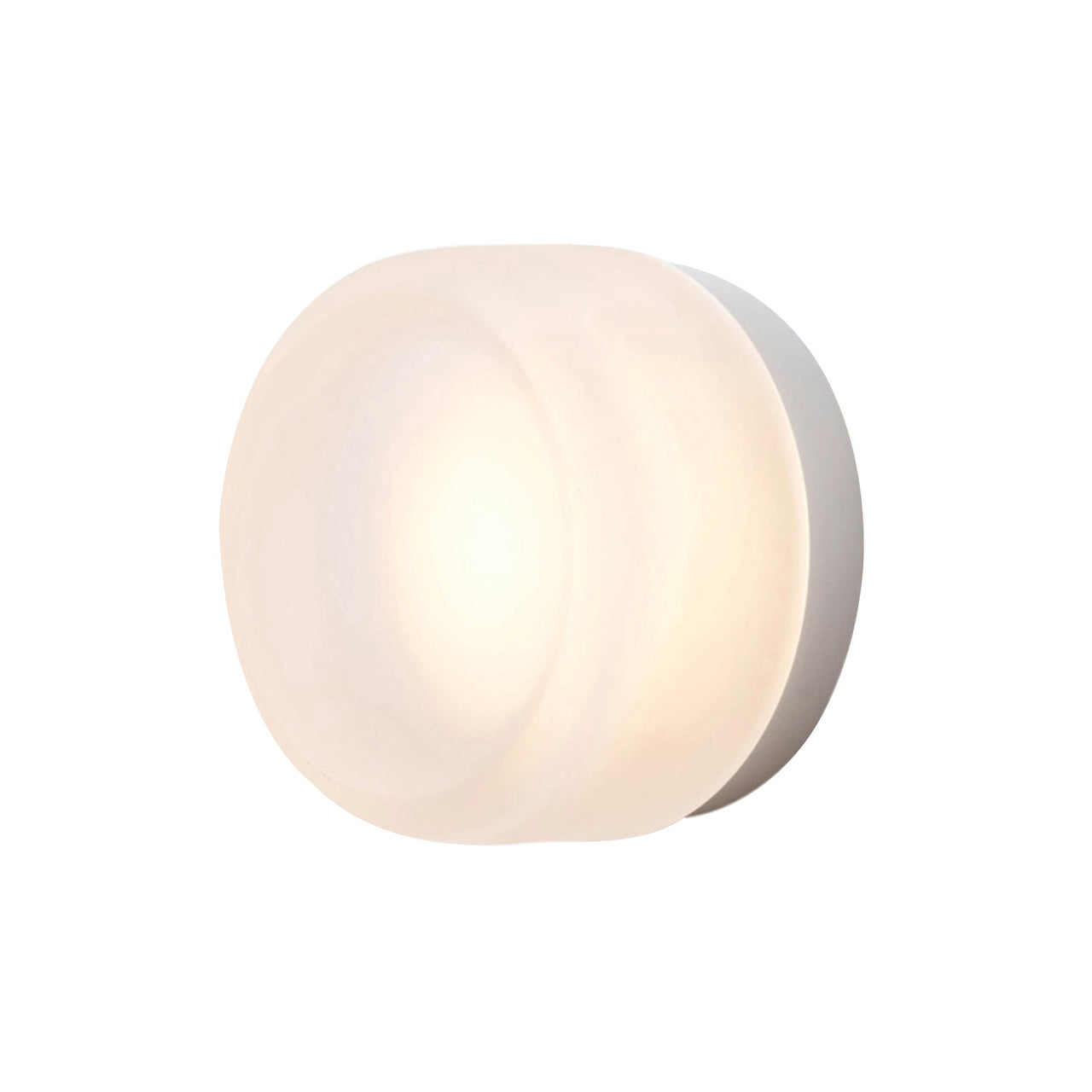 Dimple Sconce: Frosted + Natural Anodized