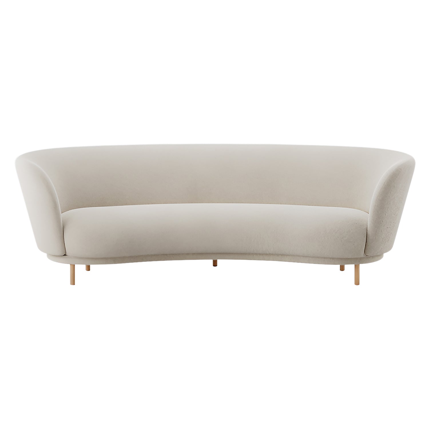 Dandy 3 Seater Sofa: Walnut Stained Oak