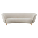 Dandy 3 Seater Sofa: Walnut Stained Oak