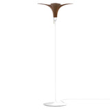 Jazz Champagne Floor Lamp: Dark Oak + Black