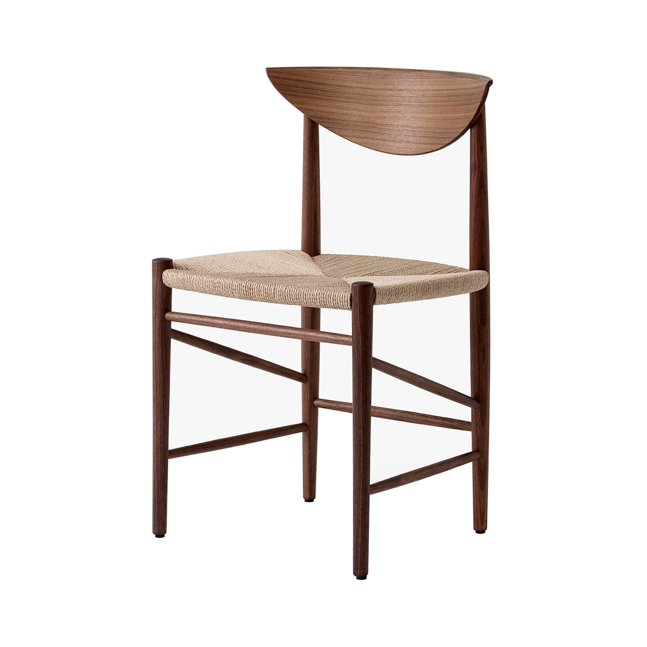 Drawn Chair HM3: Oiled Walnut
