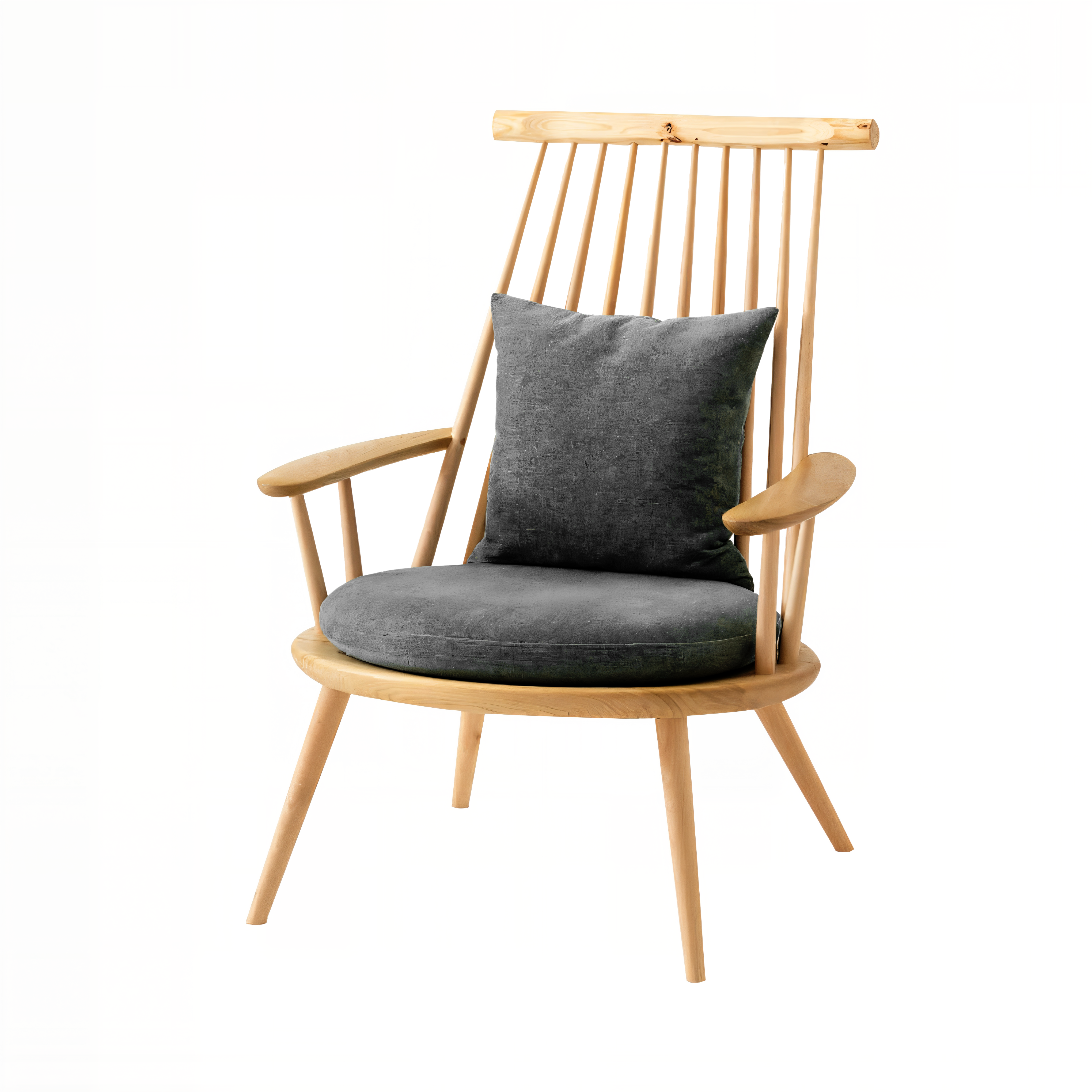 Kinoe Sofa Lounge Chair: Upholstered